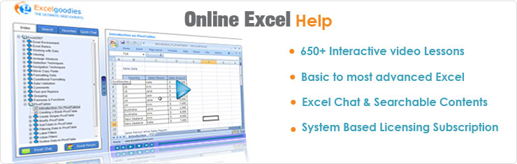 Online Excel help